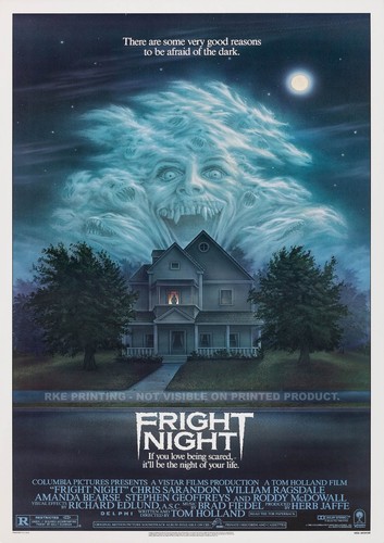 Fright night film - fright, poster