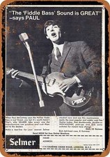 Metal sign 1964 paul - sign,