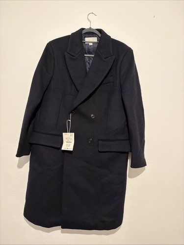 Zara coat men wool - men's, 75%wool