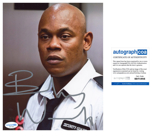 Bokeem woodbine devil signed - woodbine, 'devil'
