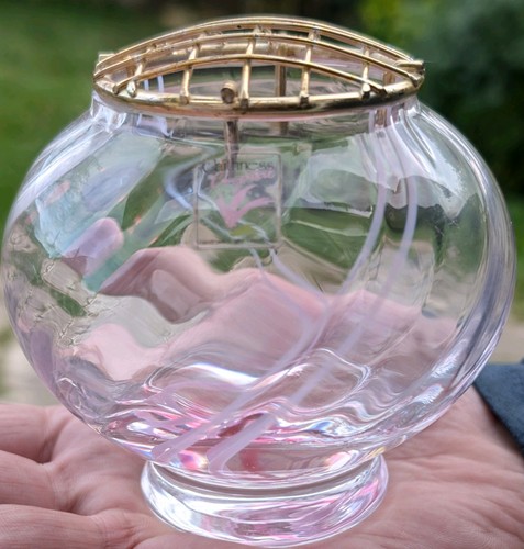 Caithness glass rose bowl pink - caithness,