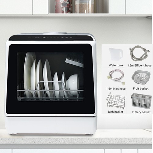 Mini dishwasher program - 5l, 6-program