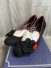 Ruby Shoo Samira Black & Red
