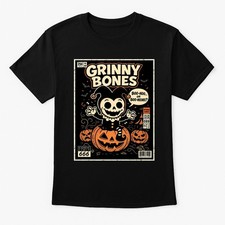 Grinny Bones Pumpkin Jack O Lantern Horror Comic Halloween Unisex Adults & Kids
