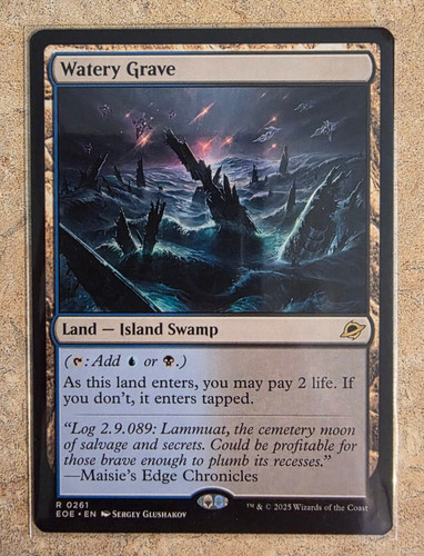 Watery grave edge - watery, of