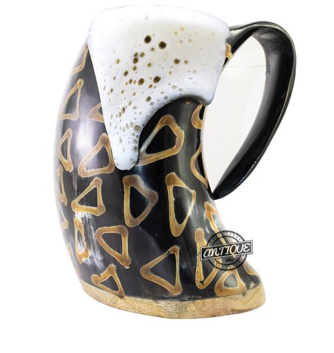 Medieval drinking viking beer - drinking,
