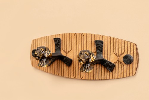 Wirehaired vizsla wall hooks - wirehaired,