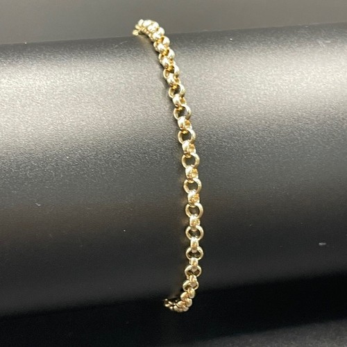 Ladies 9ct yellow gold - yellow, belcher