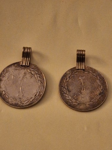 Two antique iranian silver - two,