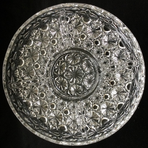 Vintage cut glass crystal chip - vintage,