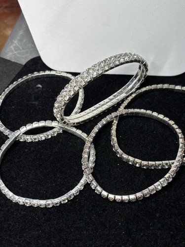 Vintage clear rhinestone - clear,