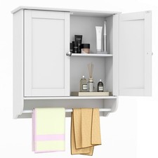 2 Door Wall Cabinet White