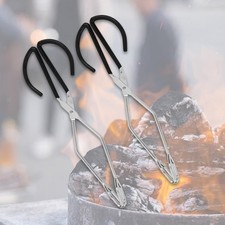 2Pcs Scissor Tongs 10 inch