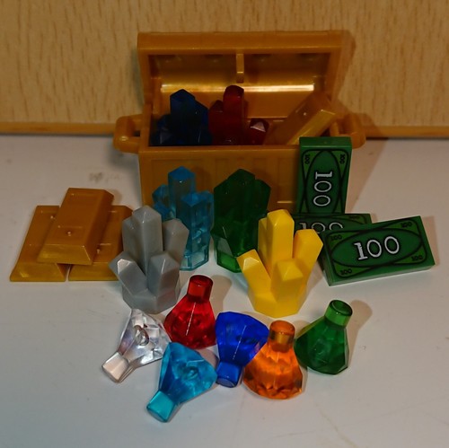 Light brown treasure chest - brown,
