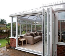 Upvc fold doors white - doors,