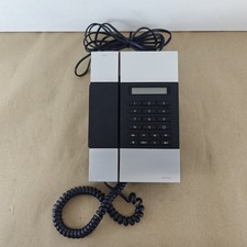 Jacob Jensen Telephone 3 B&O Design Wired Landline Phone SILVER/BLACK
