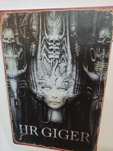 Giger metal sign kitchen - giger,