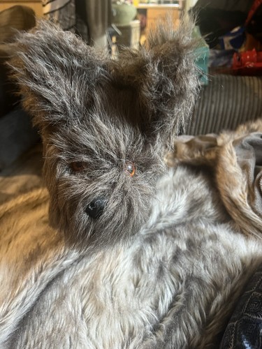 Vintage soft toy dog - vintage,