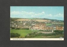 Postcard Devon Woolacombe Town