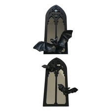 Gothic Arch Mirror Creepy