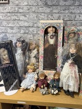 Job Lot Boxed Porcelain Dolls
