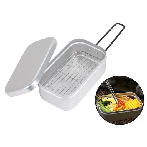 Camping mess tin aluminum - mess,