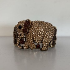 Vintage elephant gold bronze - vintage,
