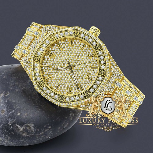 18k gold finish - gold, solid