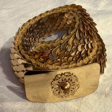 Vintage 1970's Gold Metal
