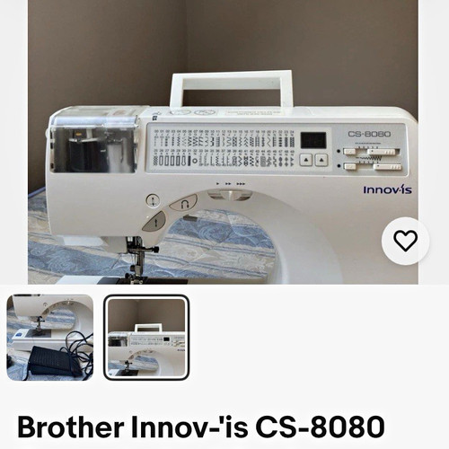 Brother innovis cs8080 sewing