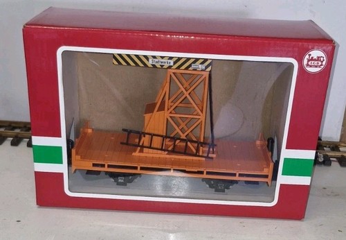 Lgb scale 45306 platform car - g,