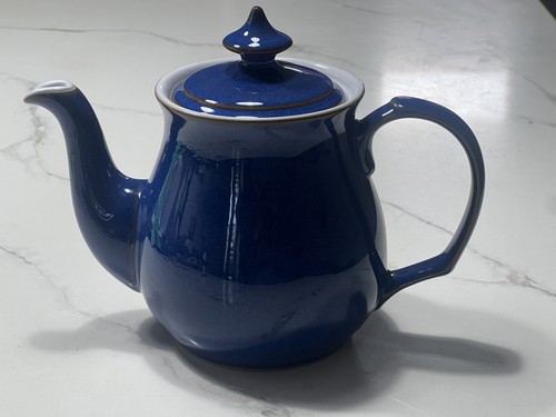 Denby imperial blue - denby, teapot