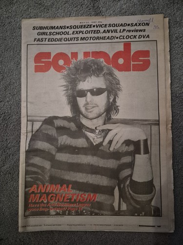 Sounds newspaper 1982 - sounds, 22.05.1982