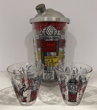Cocktail Recipe Glass Shaker
