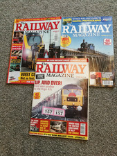 Railway magazine - 3 copies