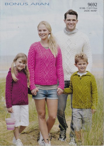 Hayfield knitting pattern 9692 - knitting,