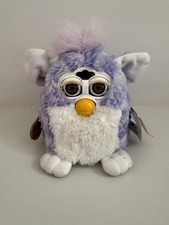 1999 Furby Babies Purple White