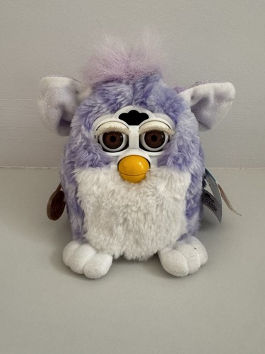 1999 furby babies purple white - 1999,