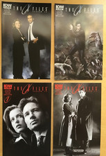 X-FILES Season 10, IDW 2013 series : #s 1 - 7. #s 1,2,3,5,6,7 all photo covers