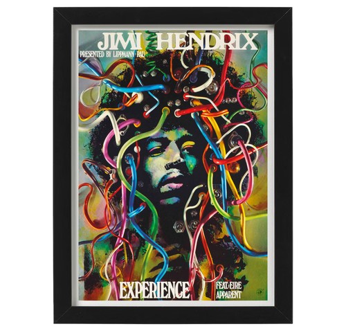 Framed vintage music poster - vintage,