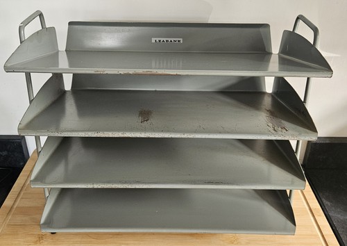 Vintage leabank grey metal - leabank,