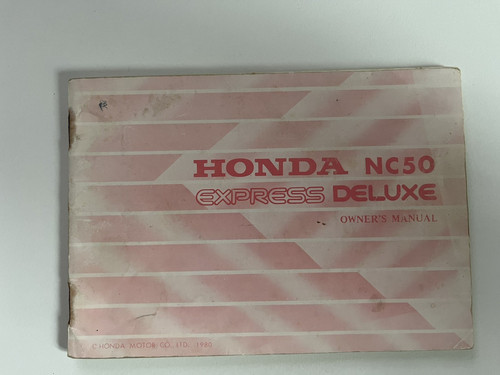Honda nc50 express deluxe - nc50,