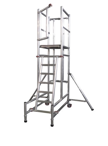Industrial podium steps - steps,