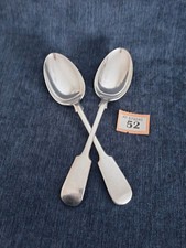 2x Vintage WG&S Fiddle Shape