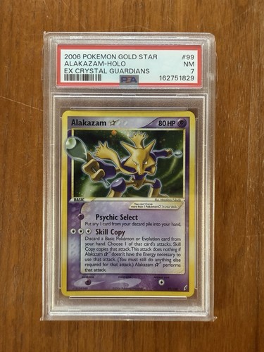 Alakazam gold star 2006 - alakazam,