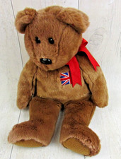 Ty Beanie Baby Brown Britannia Bear