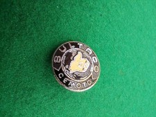 Rare VTG Original Bultaco Motorcycles Bikers 1970's Enamel Badge