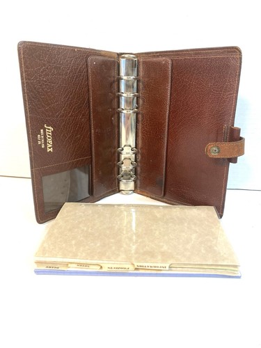 Vtg filofax 4clf 8 - filofax, 7/8