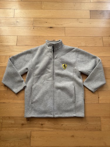 Ferrari zip fleece jacket - ferrari,