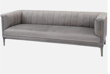 Belgravia Grey Three Seater